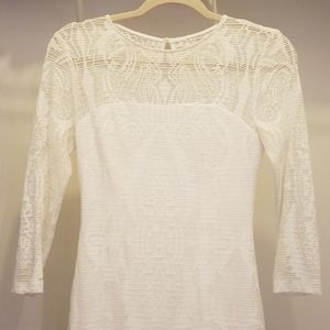 Cache White Dress 0